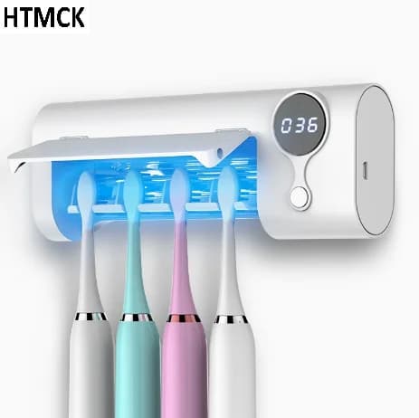 Portable Multifunctional UV Sterilizer Holder USB Rechargeable Electric Toothbrush Disinfection Drying Box