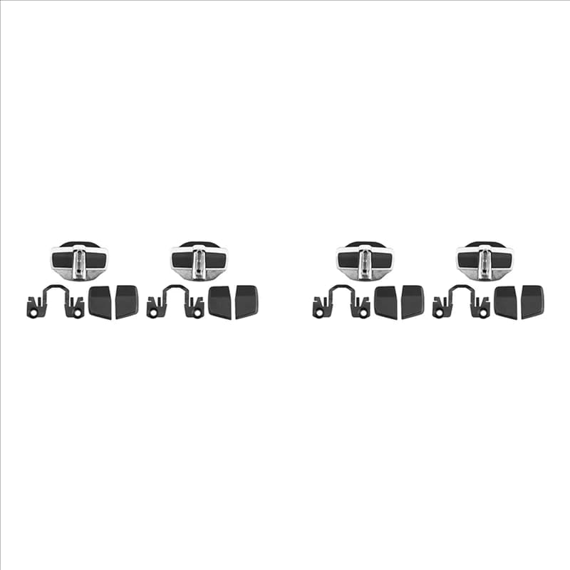4 Set TRD Stabilizzatore Porta Serratura Della Porta Protezione Chiusure Tappo Coperture Per Subaru XV Forester Legacy Outback WRX-L94A