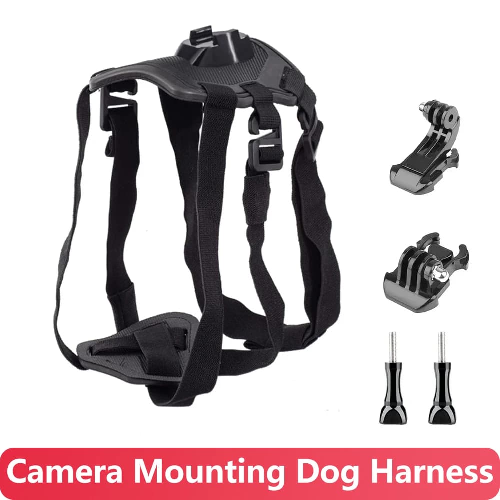 Pettorina per cani per Gopro gilet per pettorina per animali domestici morbido e regolabile per GoPro Hero 12 11 10 9 8 6 5 SJCAM AKASO DJI accessori