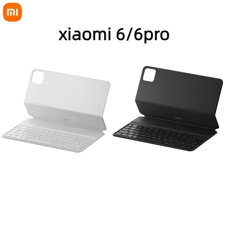 Custodia con Tastiera Magica per Xiaomi Pad 6 / 6 Pro Series, Controllo Touch Intelligente, Tasti Wireless, Protezione Bilaterale