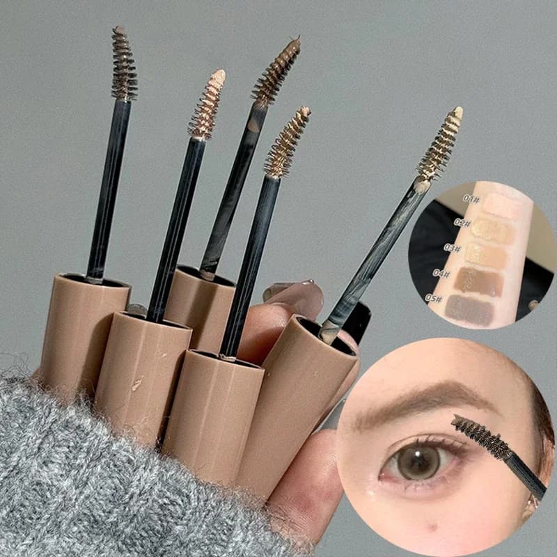 Natural dye eyebrow cream High pigment Long life waterproof natural eyebrow mask Wild Eye Tint Enhancer Mascara for cosmetic eyebrows
