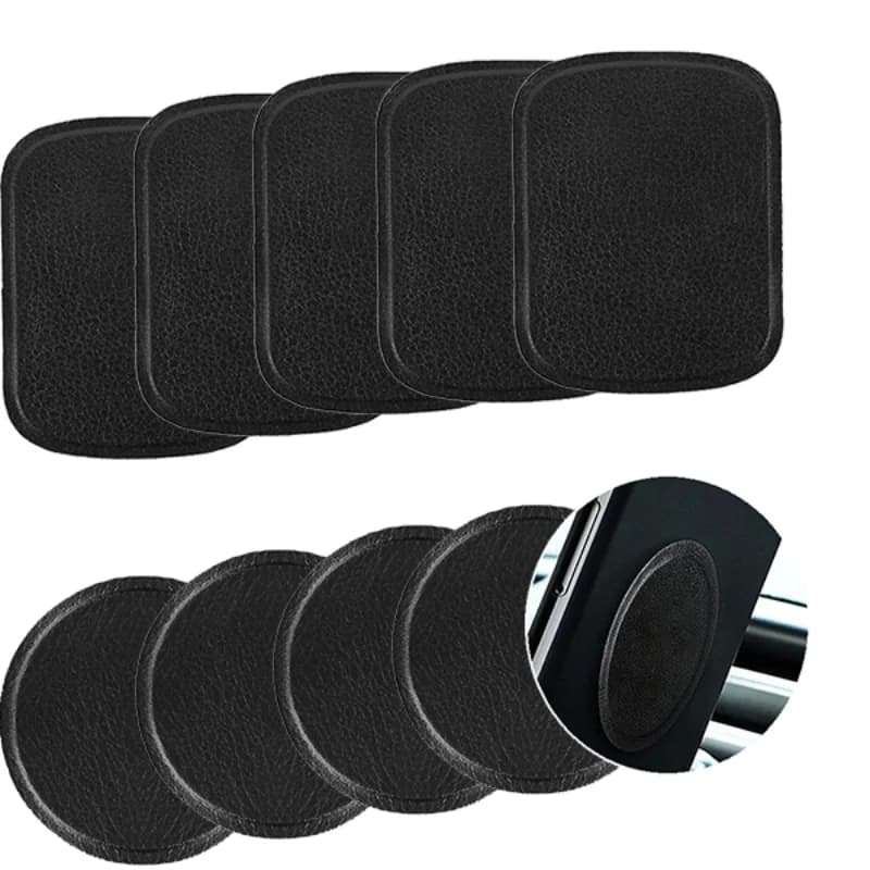 Metal Plate Round Square Sheet for Magnetic Phone Holder Scratch Iron Sheet Accessories for Magnetic Phone Holder for Leather Car PU