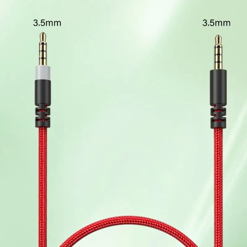 M5TD Cavo AUX per cuffie da 3,5 mm Costruzione flessibile a treccia Resistenza superiore