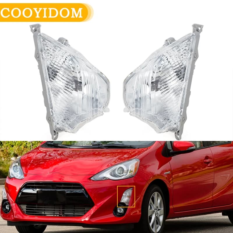 Front Side Corner Light Side Marker Parking Lamps Corner Turn Signal Light For Toyota Prius C 2015-2016 81511-52070 81521-52070