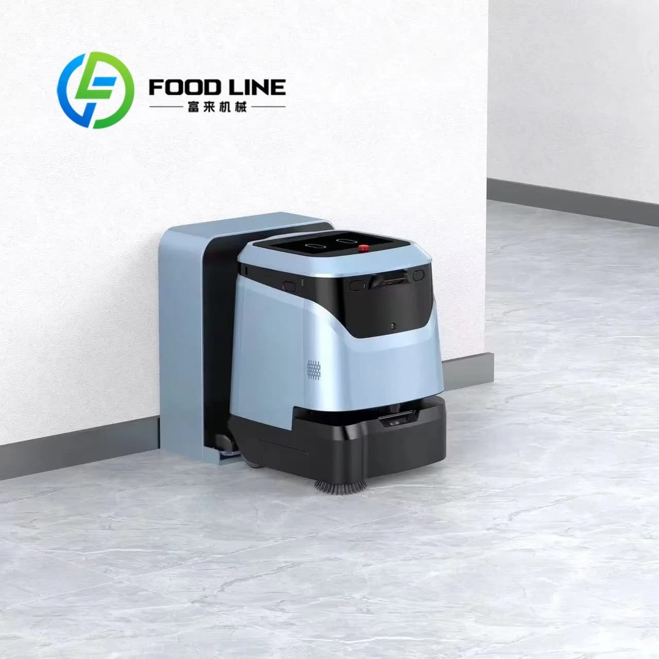 Robot aspirapolvere portatile professionale per liquidi e asciutti Robot aspirapolvere per pavimenti del centro commerciale con certificato CE