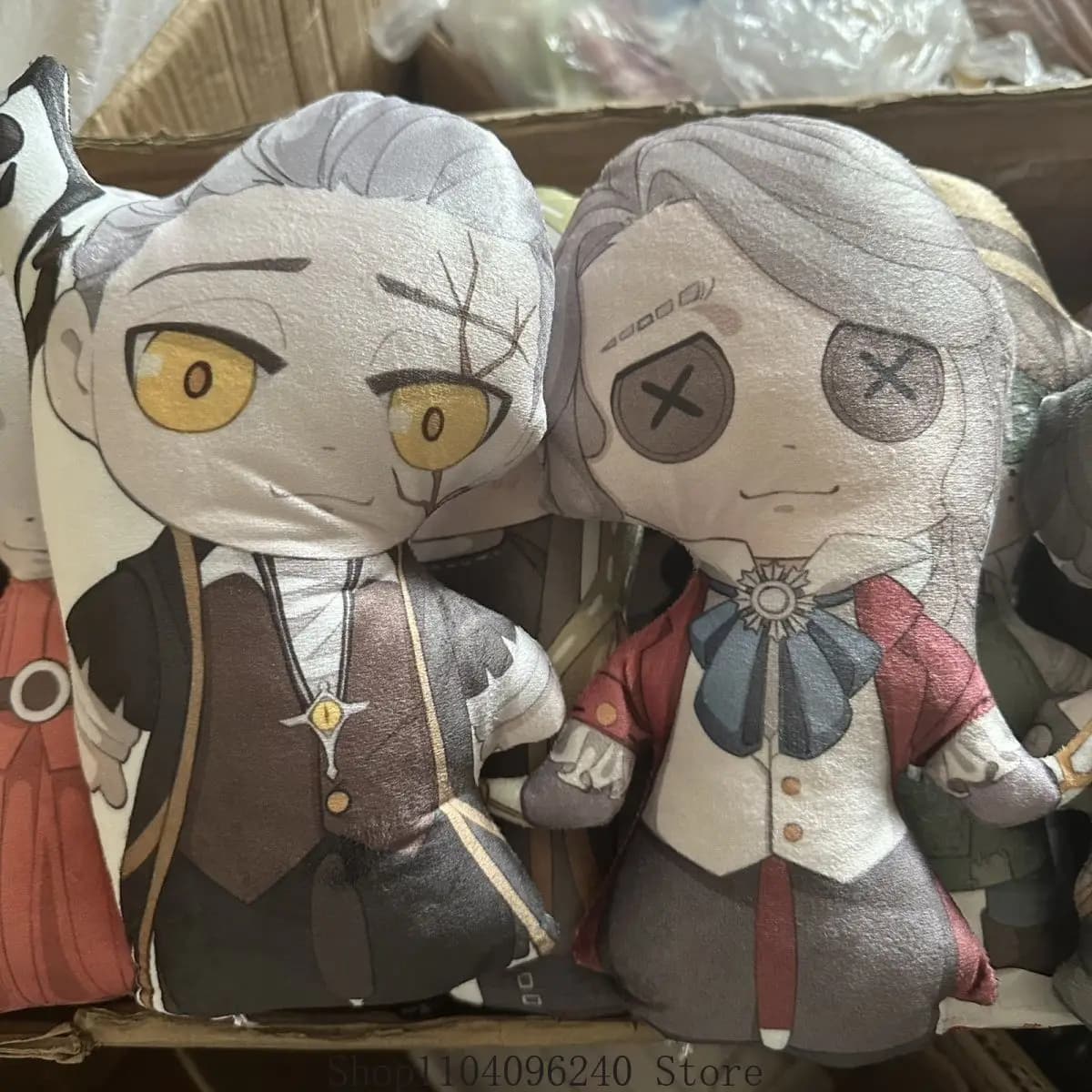 Game Identity V Anime Cosplay Stuffed Soft Throw Pillow Sofa Back Cushion Mascot Student Accessory Fans Gift