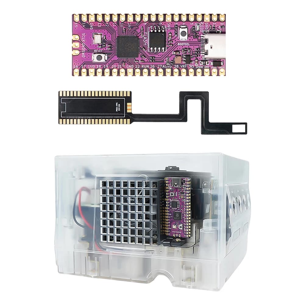 For Raspberry Pi Pico Picoboot Replace Flex Ribbon Cable with SD2SP2 Adapter GC2SD Card Reader FPC Flex Game Console Assesories