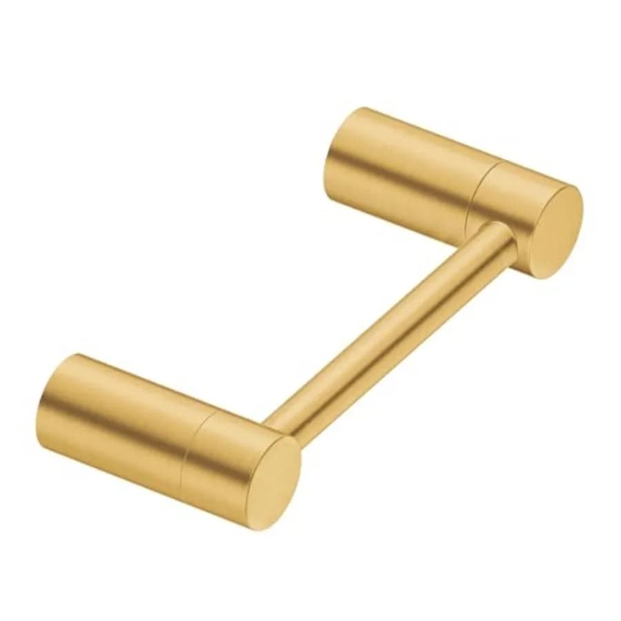 Portarotolo da parete moderno girevole in oro spazzolato Align per bagno, YB0408BG
