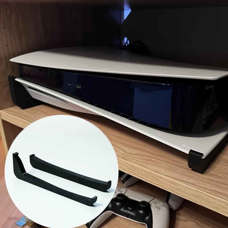 Per PS5 Staffa da tavolo Console Console di gioco orizzontale Base di raffreddamento Supporto per PlayStation 5 Disco ed edizioni digitali Accessori