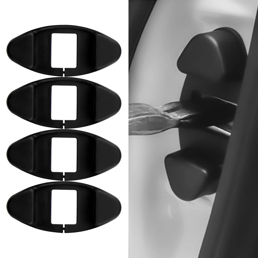 Auto Porta Blocco Fermacorda e ganci Limitatore Coperture per Toyota Rav4 Land Cruiser Corolla Chr Yaris LC200 Fibbia Accessori Auto Styling