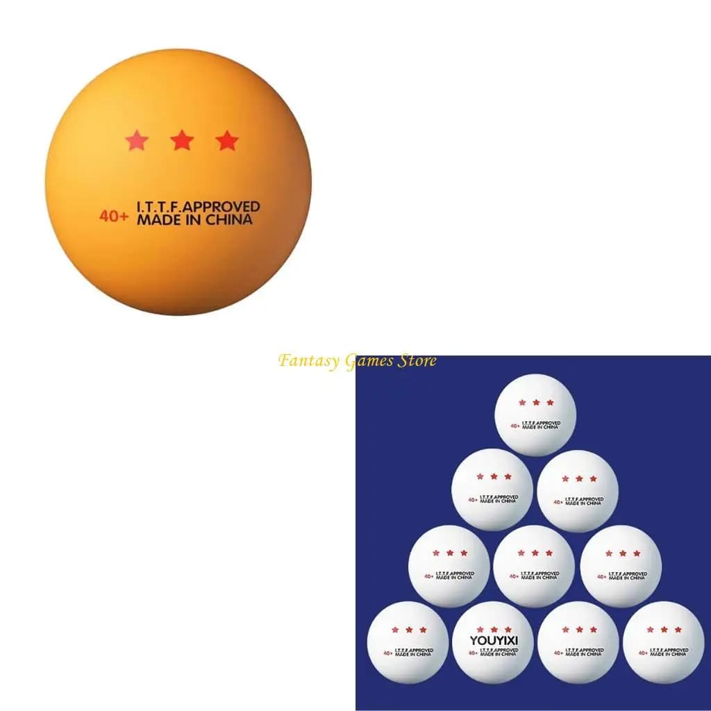 Ball Pingpong da 10 pezzi palline da -pingpong per allenamento, competizione