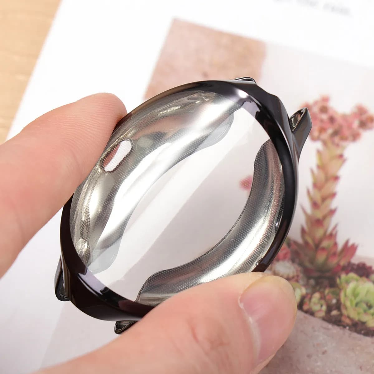 Copertura protettiva per telaio elettrolitico nera da 44 mm, 2 custodie per orologio, guscio antigraffio per smartwatch, in TPU flessibile