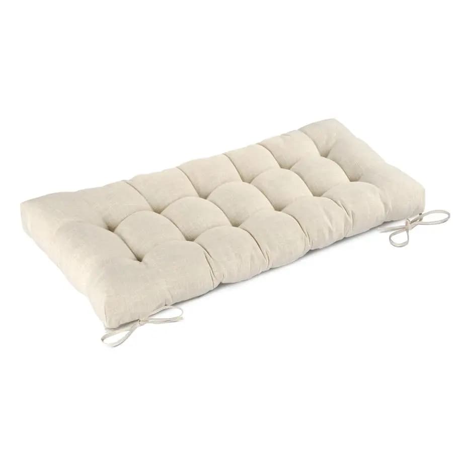 Interior furniture cushion 48x19 inch, rectangular bench cushion, often textured cushion for entrance bench or window