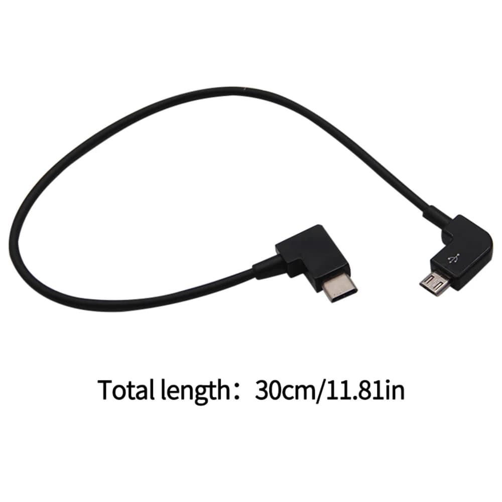 1 pcs micro-port cable for DJI Xiao SPARK Royal MAVIC PRO Air drone remote control data adapter for tablet phone