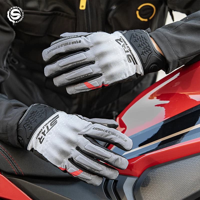 SFK Motorcycle Cycling Waterproof Gloves Full Finger Rainproof Riding Protection Equipment Non-slip Wear-resistant Touch Screen