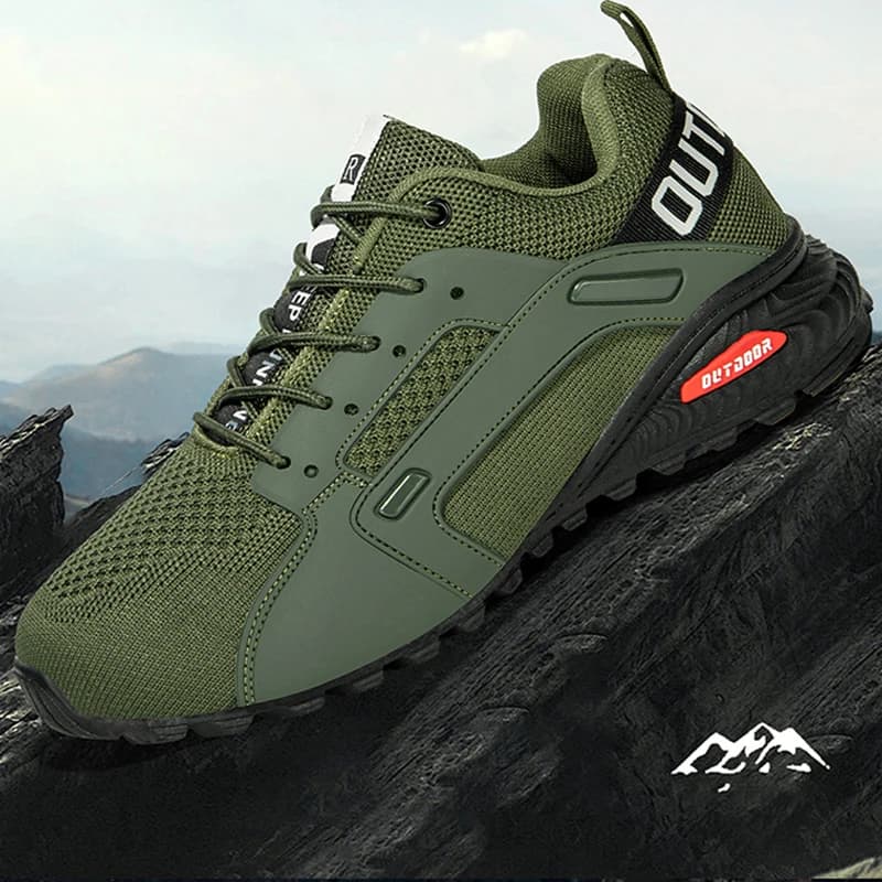 Men's and Women's Waterproof Trekking Shoes, Climbing Shoes with Laces, Mountain Shoes, Hunting and Tactical Trekking