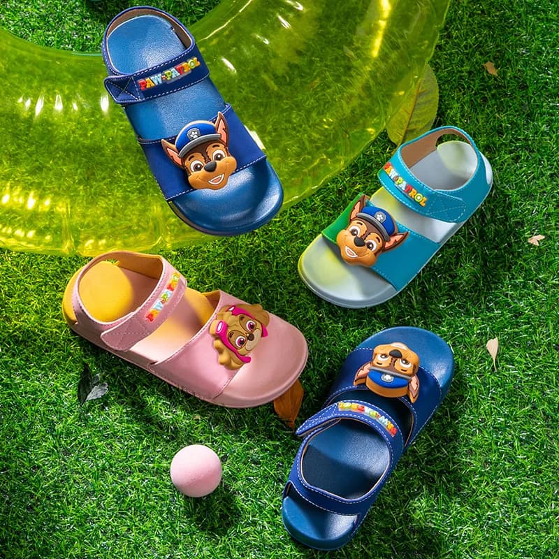 PAW PATROL Kids Fashionable Sandals All wear comfortable non-slip sandals heel strap Not easy to remove Kids Shoes