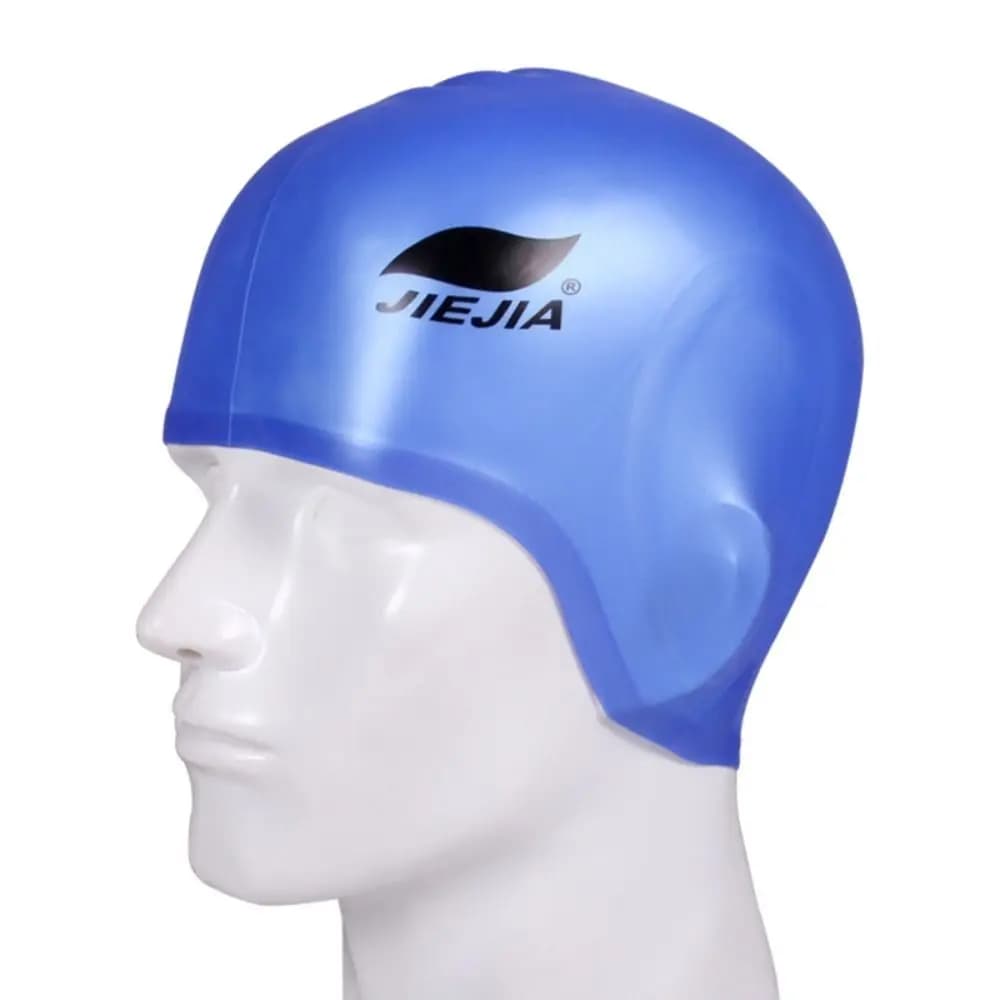 Silicone Waterproof Swim Pool Bathing Caps Protect Ears Swim Hat Swim Pool Cap Silicone Swimming Caps High Elastic Diving Hat