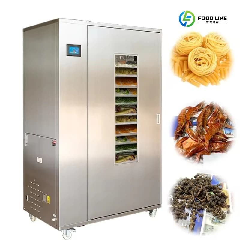 Essiccatore Industriale Adatto per Essiccare Pasta, Gamberi, Spezie, Frutta, Forno di Essiccazione, Macchina Disidratatore per Carne Secca e Salsicce Personalizzabile