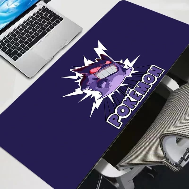 Tappetino per mouse da gioco grande P-pokemon Gengar Regali Tappetini per mouse morbidi Tappetini da scrivania per PC Tappetini per tastiera Tappeto da tavolo 900x400 Tappetino per mouse per computer