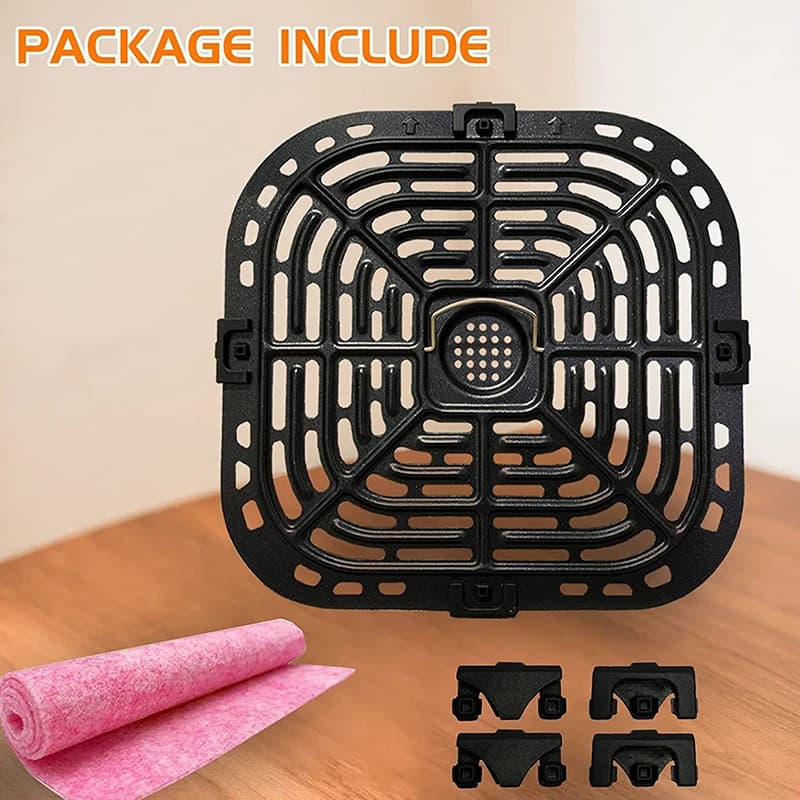 4/8 pcs rubber feet for air fryers Plus 6QT rubber bumper Premium rubber protective covers