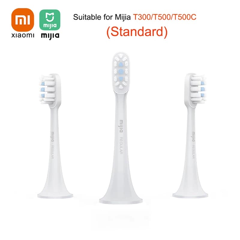 Testine di ricambio originali per spazzolino sonico XIAOMI Mijia T300 T500 T500C, testine per spazzolino elettrico