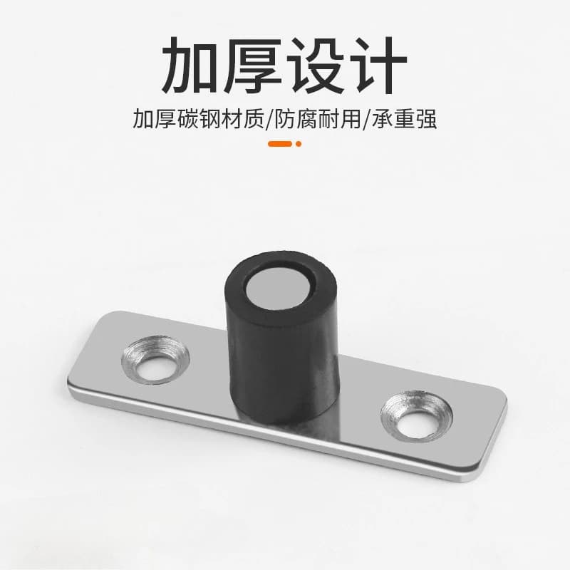 Puleggia della ruota guida per binario di scorrimento per porta scorrevole Posizionamento tappo a pendolo nylon muto diametro 13mm 10mm per binario inferiore