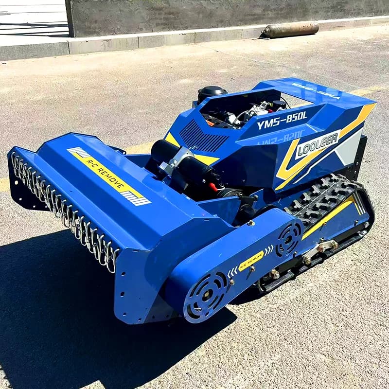 Robot Falciatrice Semovente Agricola Personalizzata con Motore Diesel CE EPA, Telecomando e Ruote in Gomma per Ogni Terreno