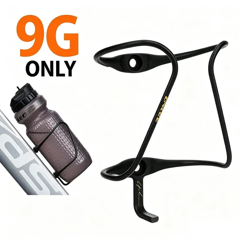 ENLEE 9g Ultralight Aero Carbon Composite Bike Water Bottle Cage Carbon Fiber Holder MTB Road Gravel Cycling Bike Accessories