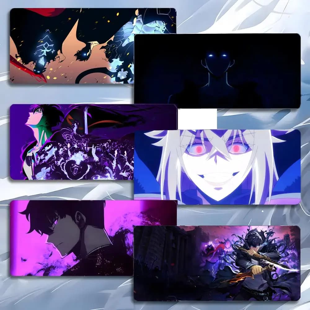Tappetino per mouse Anime Comedy A-A Wild Last Boss Appeared, tappetino per mouse grande da gioco con bordi rinforzati, tappetino da scrivania per PC