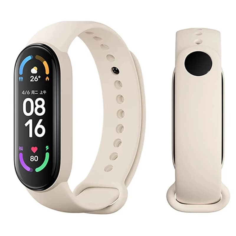 Cinturino in silicone per Xiaomi Mi Band 7 braccialetto da polso Miband 5 6 NFC Sport Sostituzione pulsera correa mi band 7 6 4 5 3 Cinturini