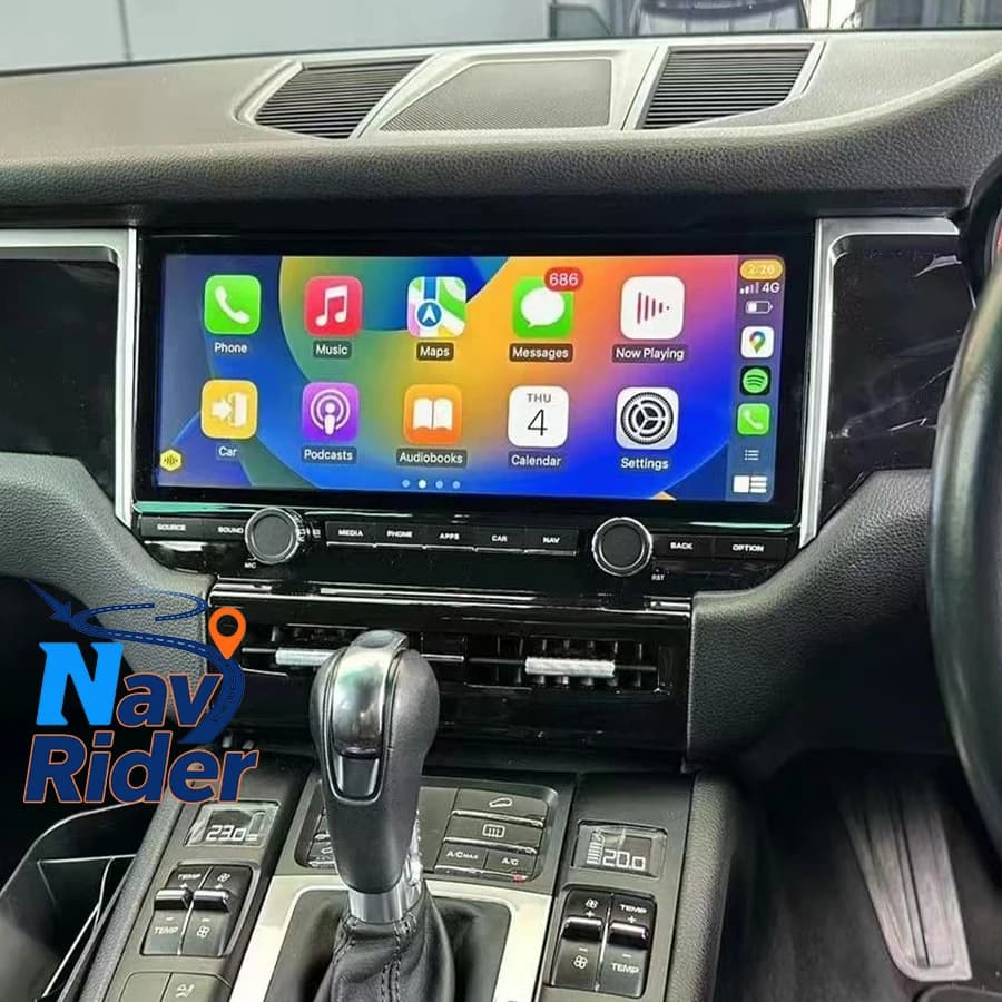 Per Porsche Macan 2011 2012-2018 Carplay Audio Schermo Android da 12,3 Pollici Stereo Radio Auto Lettore Multimediale Video GPS Navigazione