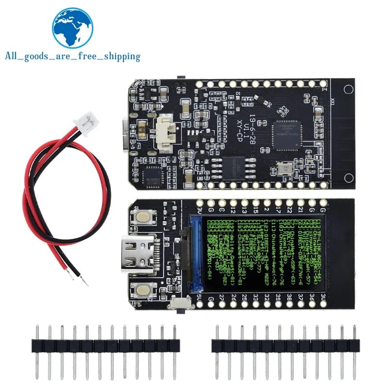 T-Display ESP32 Scheda di sviluppo modulo compatibile WiFi e Bluetooth Scheda di controllo LCD da 1,14 pollici CH9102 per Arduino