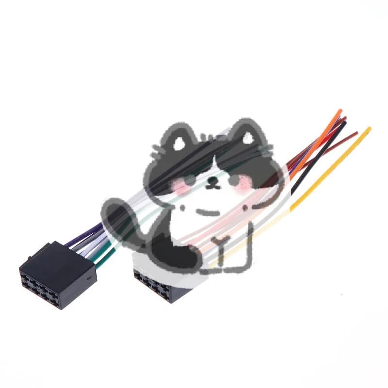 Nuovo Kit Adattatore Universale per Cablaggio ISO Femmina 1/5 Set, Connettore per Autoradio, Adattatori per Cablaggio