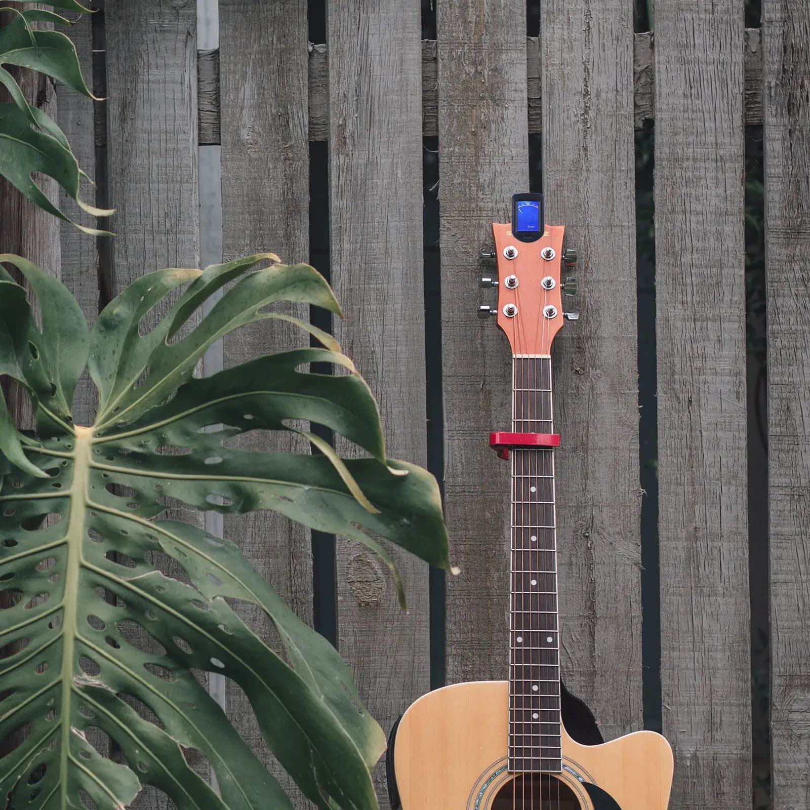 1Set Exquisite Guitar Tuner High Quality ABS Flexible Fatigue Resistant Tuning Device for Guitar Bass Ukulele Violin Musical