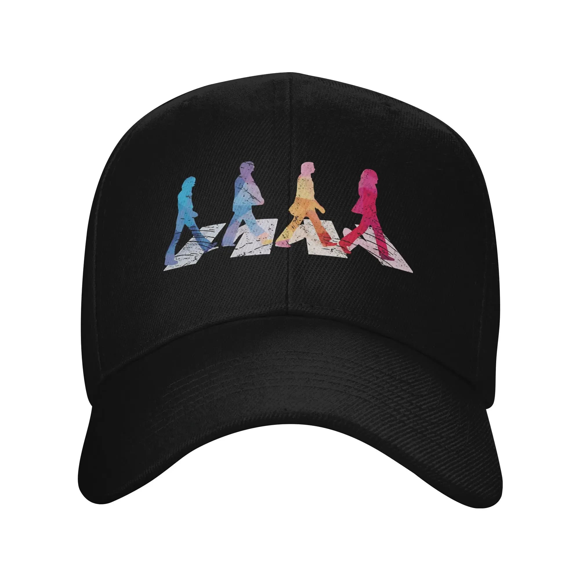 B-Beatles On Abbey Road Street Art Album Cover Baseball Cap Outdoor Sports Sun Visor Trucker Hat Men Women Baseball Caps