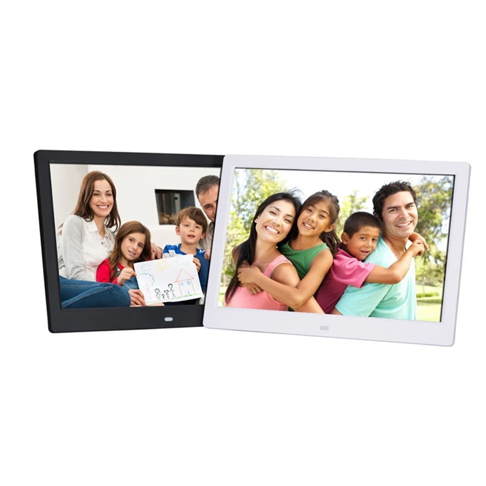 ABKQ-12 Inch Digital Photo Frame HD 1280X800 Electronic Picture Frame Music Movie Video Player Function