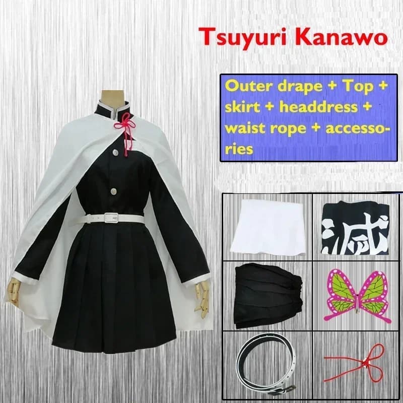 Tsuyuri Kanawo Cosplay Kostuum Anime Cosplay Cartoon Duivel Jager Kostuum Per Kinderen Voor Volwassen Geschenken