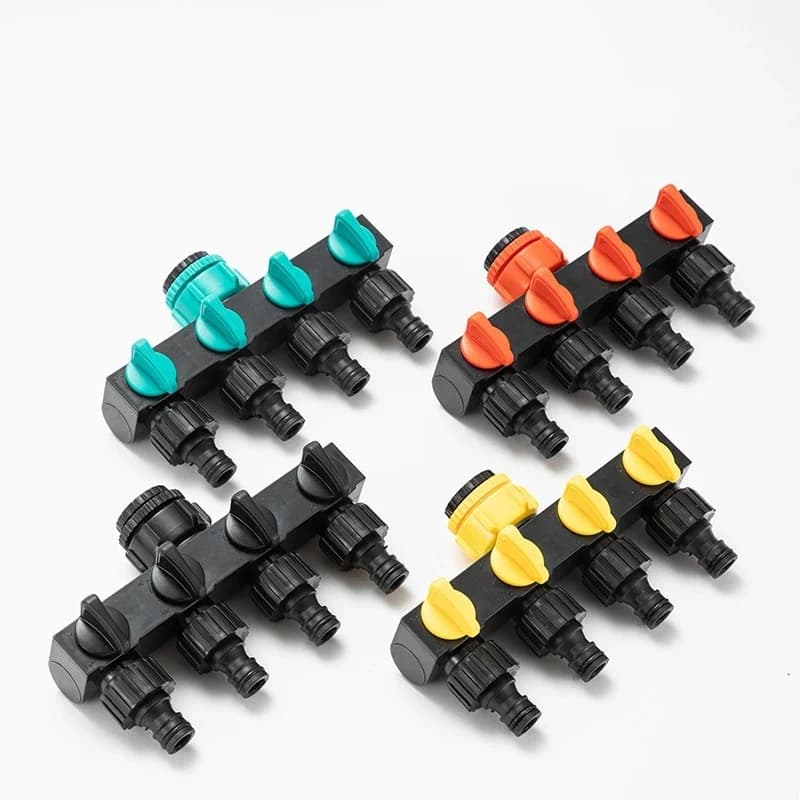 Watering Hose Connection Water Line Splitter Garden Gadgets Irrigation System Connector Agriculture Gardening Parts Supplies
