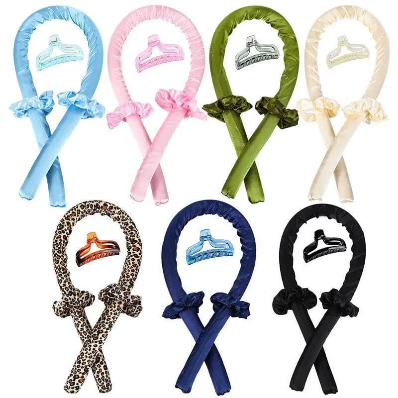 Accessori per capelli Velluto Riccioli senza calore Prodotti ricci di bellezza Bigodino Ferro arricciacapelli Aste flessibili Strumenti magici per parrucchieri