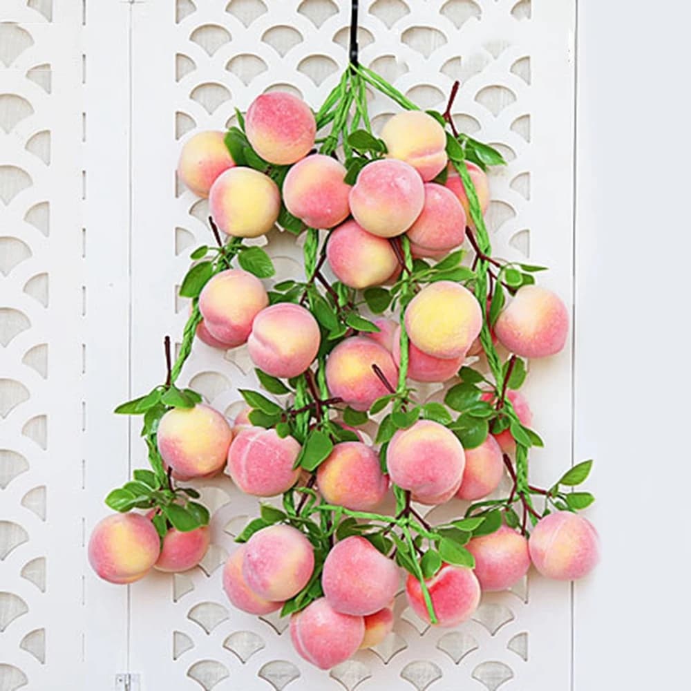 Frutta e Verdura Artificiale in Schiuma, 1 Pezzo, Accessori per Fotografia Fai-da-Te, Decorazione Murale
