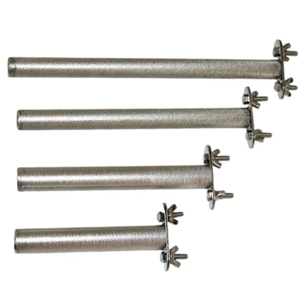 Smerigliatrice per denti sicura Smerigliatrice per pappagalli in acciaio inossidabile 1.9 cm Diametro 15-30 m Staffa per giocattoli per uccelli Stazione di esercizi orali Resistenza ai morsi