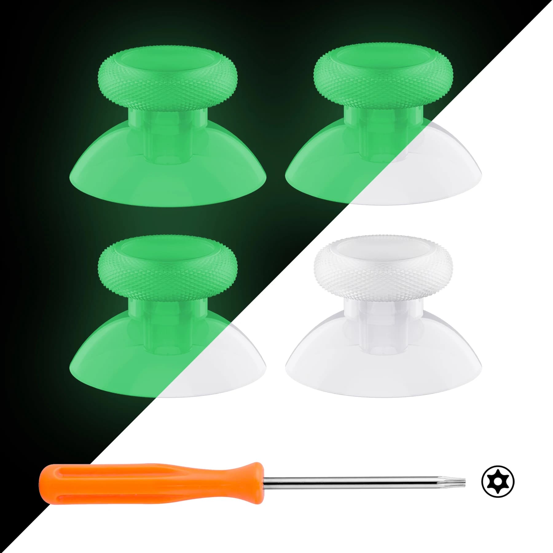 eXtremeRate Joystick sostitutivo da 4 pezzi per Xbox One e Xbox Series X/S e Xbox One S/X e Xbox Elite V1