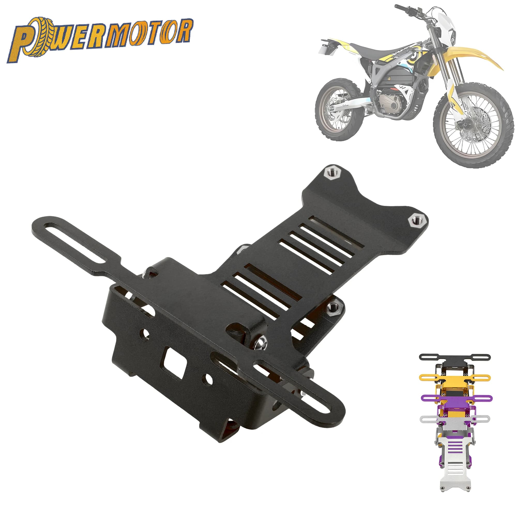 Staffa targa fanale posteriore motocross per Surron Ultra Bee elettrico fuoristrada moto Dirt Bike accessori parti Enduro