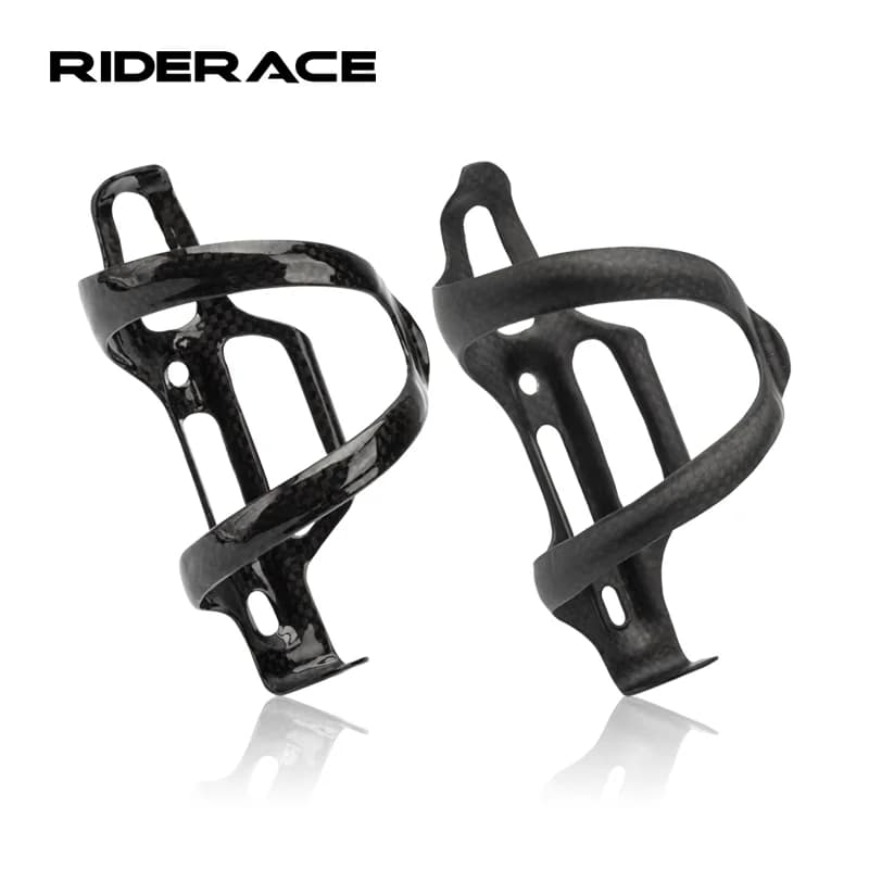 Carbon fiber bike bottle holder for ultralight bicycle for MTB Mountain Road cycling glossy matt