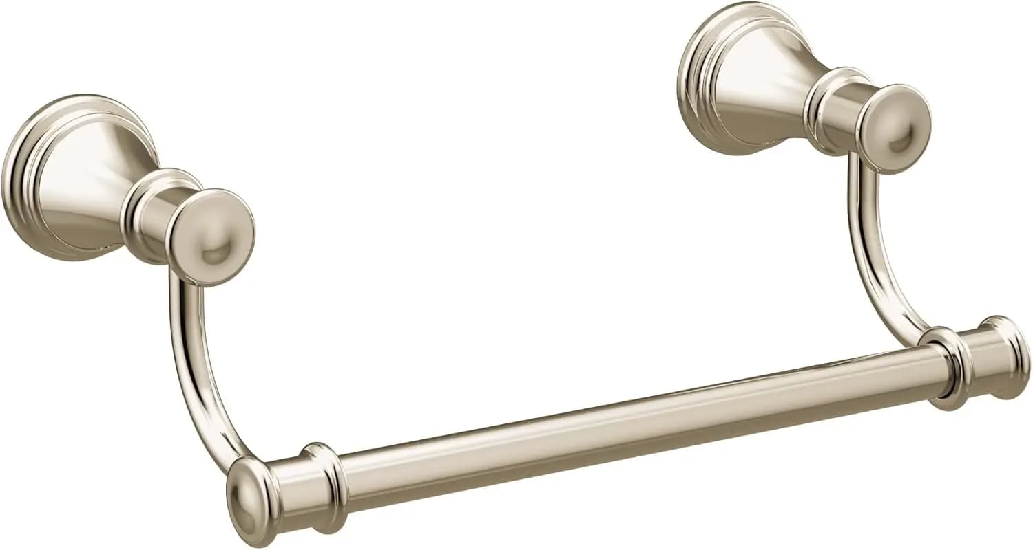 Portasciugamani da bagno da 9 pollici, finitura in nichel lucido, facile installazione