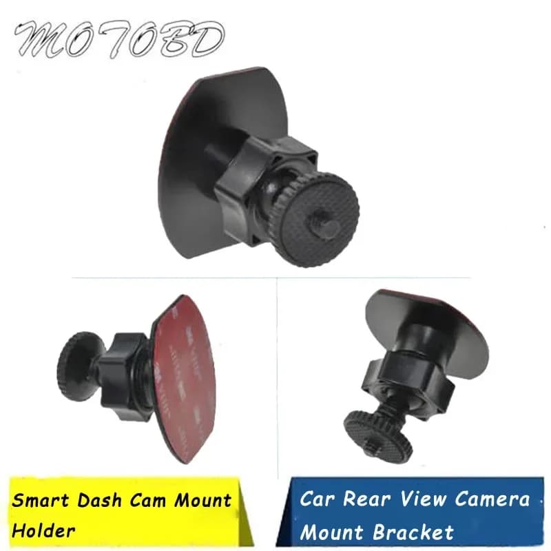 Incolla Stick DVR Supporto per telecamera per auto Vite da 1/4 "per 027 017 H198 K6000 Fotocamera digitale per auto Mini staffa per auto appiccicosa