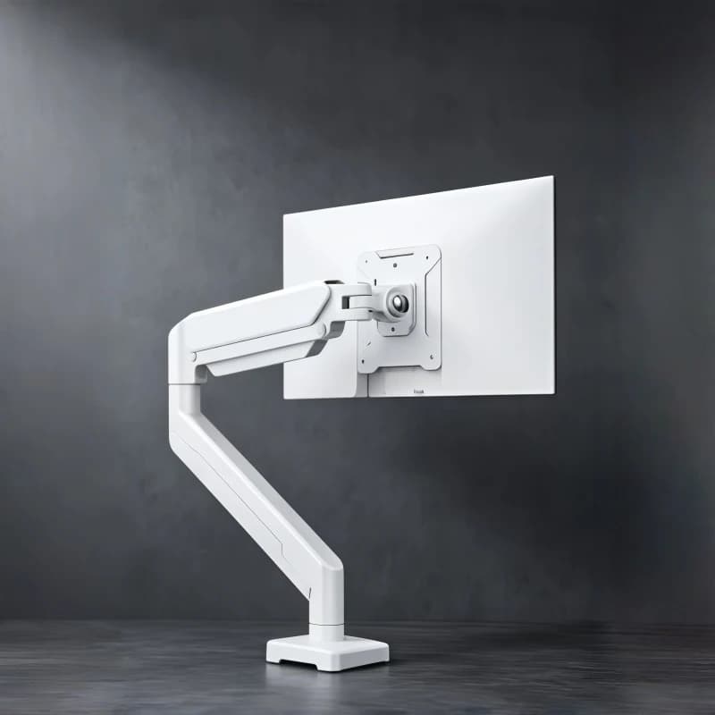 Universal Single Monitor Bracket Up To 32 Inches And 19.8 Lbs Per Screen Computer Desk Mount Stand Adjustable Computer Bracket