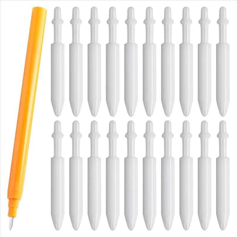 ABWZ-20 Pcs 0.7Mm Marker Pen Tips Replacement, Acrylic Paint Marker Nibs, Refillable Painting Pen Nibs