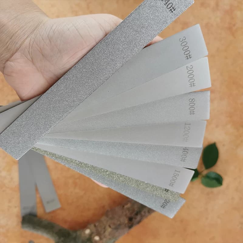 240 1000# Diamond Stone No Base Bar Used Knife Sharpener Diamond Whetstone Grinding Stone Sharpening Stone Bars Kitchen Tool Hot